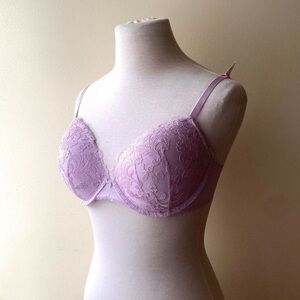 Victoria's Secret Dream Angels Lavender Lace Bra